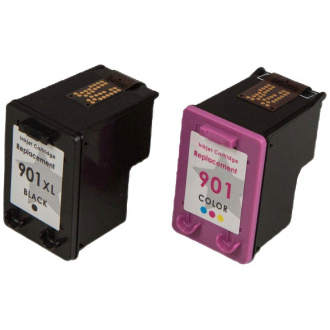 MultiPack TonerPartner Cartridge PREMIUM pro HP 901-XL (CC654AE, CC656AE), black + color (černá + barevná)