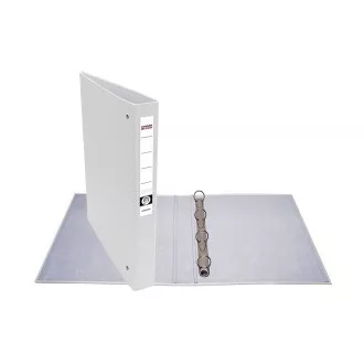 Pořadač A4 4cm 4 kroužky PP Imperator bílý