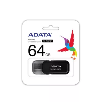 32GB ADATA UV240 USB black (vhodné pro potisk)