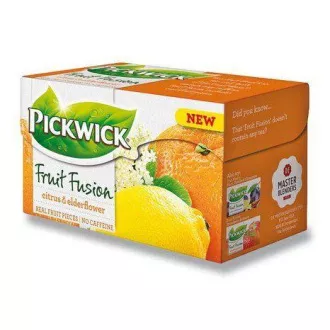 Čaj Pickwick Fruit Fusion citrusy s bezovým květem 40g Čaj Pickwick Fruit Fusion citrusy s bezovým květem 40g