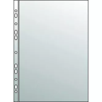 Obal A4 "U" čirý eurozávěs PE hladký 45mic lesklý 100ks Obal A4 "U" čirý eurozávěs PE hladký 45mic lesklý 100ks