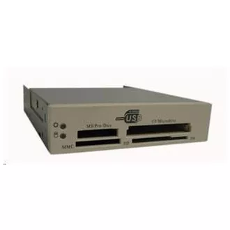 EUROCASE Card reader 33in1-3, 5" White