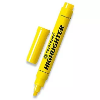 Zvýrazňovač Centropen 8552 žlutý klínový hrot 1-4,6mm