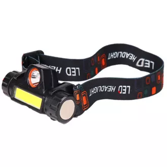 Čelovka COB 4v1 s magneziovým světlem