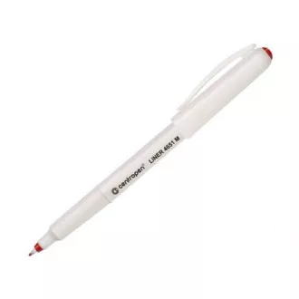 Popisovač Centropen 4651 M Handwriter červený 0,5mm Popisovač Centropen 4651 M Handwriter červený 0,5mm