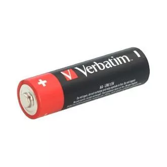 VERBATIM Alkalické baterie AA, 4 PACK, LR6