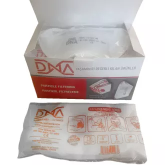 Velká ochranná maska / respirátor FFP3 NR D DNA 2934V s ventilem Velká ochranná maska / respirátor FFP3 NR D DNA 2934V s ventilem