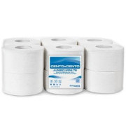 Toaletní papír JUMBO 190 2-vrstvá celulóza, průměr 19 cm návin 120 m