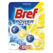 WC závěs kuličky Bref Power aktiv citron 50g