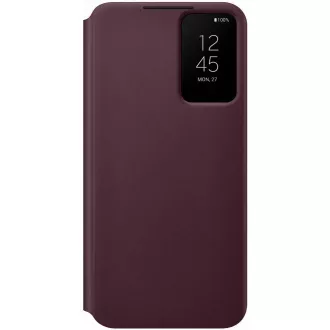 Smart Clear View Cover S22+ Burg SAMSUNG