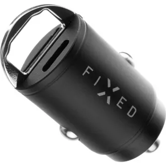 Autonabíječka Mini,USB, USB-C,30W, FIXED Autonabíječka Mini,USB, USB-C,30W, FIXED