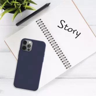 Kryt Story iPhone 14, modrý FIXED