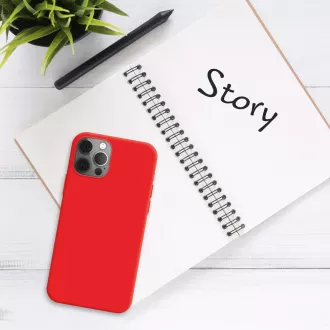 Kryt Story iPhone 14, červený FIXED