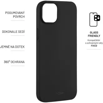 Kryt Story iPhone 14 Plus, černý FIXED