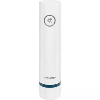 ZWILLING vakuová sada, skleněná nádoba, plastová nádoba, 5 sáčků, vakuová pumpa, modrá - Fresh & Save