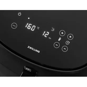 ZWILLING horkovzdušná fritéza, 4 l, 1400 W, 80-200 °C, černá - Electrics