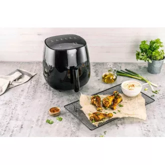 ZWILLING horkovzdušná fritéza, 4 l, 1400 W, 80-200 °C, černá - Electrics