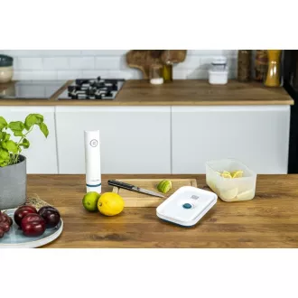 ZWILLING vakuová sada, 2x plastová nádoba, 5 sáčků, vakuová pumpa, modrá - Fresh & Save