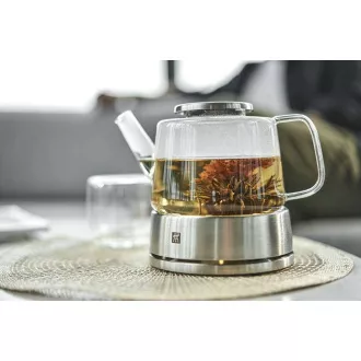 ZWILLING čajová konvice, nerezové sítko, nerezový stojan na čajovou svíčku, 800 ml - Sorrento ZWILLING čajová konvice, nerezové sítko, nerezový stojan na čajovou svíčku, 800 ml - Sorrento