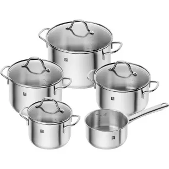 ZWILLING sada hrnců, 5 kusů, nerezová ocel - Flow ZWILLING sada hrnců, 5 kusů, nerezová ocel - Flow