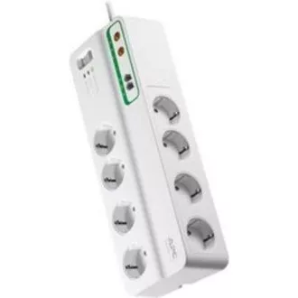 APC Performance SurgeArrest 8 outlets with Phone & Coax Protection 230V France, 2.7m APC Performance SurgeArrest 8 outlets with Phone & Coax Protection 230V France, 2.7m