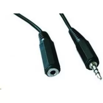 GEMBIRD Kabel audio 3, 5mm Jack - Jack prodlužovací 1, 5m (M/F, stereo)