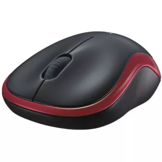 Logitech Wireless Mouse M185, red
