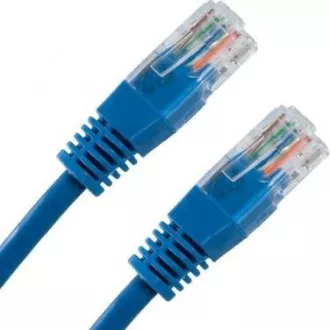 Patch kabel Cat6, UTP - 2m, modrý