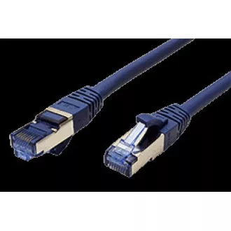 XtendLan patch kabel Cat6A, SFTP, LS0H - 2m, modrý XtendLan patch kabel Cat6A, SFTP, LS0H - 2m, modrý