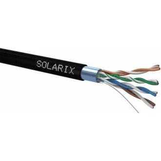 Instalační kabel Solarix FTP, Cat5E, drát, LSOH, box 305m SXKD-5E-FTP-LSOH Instalační kabel Solarix FTP, Cat5E, drát, LSOH, box 305m SXKD-5E-FTP-LSOH
