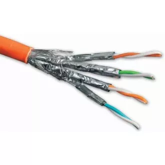 Instalační kabel Solarix SSTP, Cat7, drát, LSOH, cívka 500m SXKD-7-SSTP-LSOH