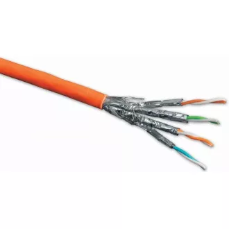 Instalační kabel Solarix SSTP, Cat7, drát, LSOH, cívka 500m SXKD-7-SSTP-LSOH