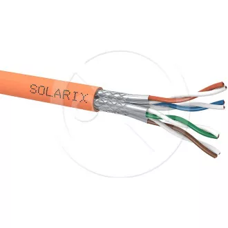 Instalační kabel Solarix SSTP, Cat7, drát, LSOH, cívka 500m SXKD-7-SSTP-LSOH