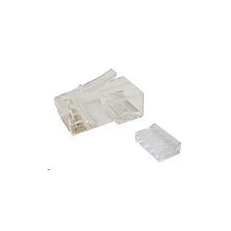 Solarix Konektor RJ45 CAT6 UTP 8p8c nestíněný skládaný na licnu / 100 ks KRJ45/6 Solarix Konektor RJ45 CAT6 UTP 8p8c nestíněný skládaný na licnu / 100 ks KRJ45/6
