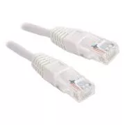 XtendLan patch kabel Cat5E, UTP - 0, 5m, bílý (prodej po 10 ks)