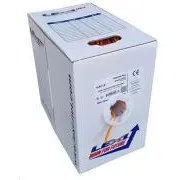 UTP kabel LEXI-Net Cat5E, drát, LS0H B2ca-s1a, d0, a1, oranžový, 305m, box