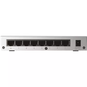 Zyxel GS1900-8 8-port Desktop Gigabit Web Smart switch: 8x Gigabit metal, IPv6, 802.3az (Green), fanless v2
