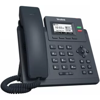 Yealink SIP-T31 IP telefon, 2, 3" 132x64 grafický, 2x RJ45 10/100, 2x SIP, s adaptérem