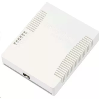 MikroTik RouterBOARD RB260GS (CSS106-5G-1S), Taifatech TF470 CPU, výkonný nastavitelný switch, 5x LAN, 1xSFP slot