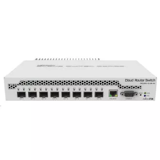 MikroTik Cloud Router Switch CRS309-1G-8S+IN, 800MHz CPU, 512MB RAM, 1xLAN, 8xSFP+ slot, vč. L5 licence
