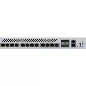 MikroTik Cloud Router Switch CRS312-4C+8XG-RM, 650MHz CPU, 64MB, 1xGLAN, 8x10G, 4x10G Combo, slot, vč. L5