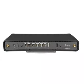 MikroTik RBD53iG-5HacD2HnD, hAP ac3, 716MHz CPU, 256MB RAM, USB, 5x LAN, Wi-Fi 2, 4GHz + 5 GHz, PoE, vč. L4