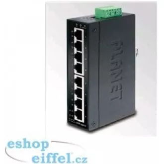 Planet switch IGS-801T, průmysl.verze 8x10/100/1000, DIN, IP30, -40 až 75°C, 12-48V Planet switch IGS-801T, průmysl.verze 8x10/100/1000, DIN, IP30, -40 až 75°C, 12-48V