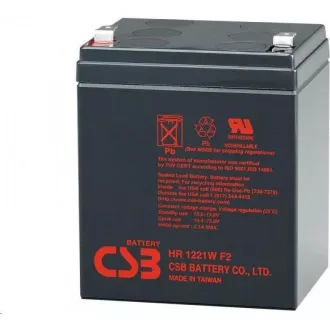 CSB 12V 5, 1Ah olověný akumulátor HighRate F2 (HR1221WF2)