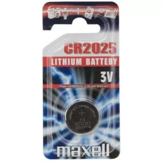 AVACOM knoflíková baterie CR2025 Maxell Lithium 1ks Blistr