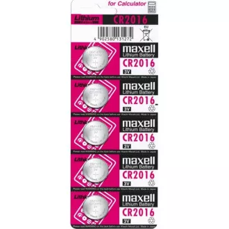 AVACOM knoflíková baterie CR2016 Maxell Lithium 1ks Blistr