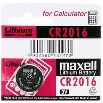 AVACOM knoflíková baterie CR2016 Maxell Lithium 1ks Blistr