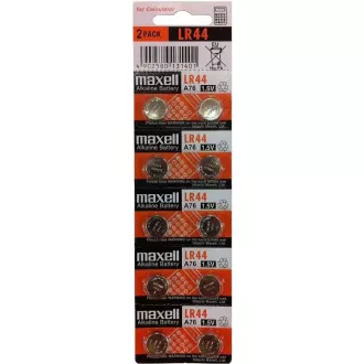 AVACOM Nenabíjecí knoflíková baterie A76 Maxell Alkaline 1ks Blistr