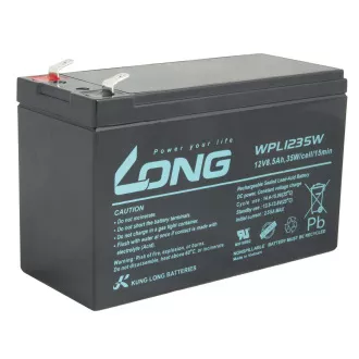 LONG baterie 12V 8, 5Ah F2 HighRate LongLife 9 let (WPL1235W) LONG baterie 12V 8, 5Ah F2 HighRate LongLife 9 let (WPL1235W)