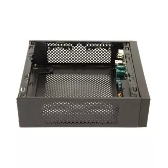 CHIEFTEC skříň Compact Series/mini ITX, IX-01B-OP, Black, bez zdroje